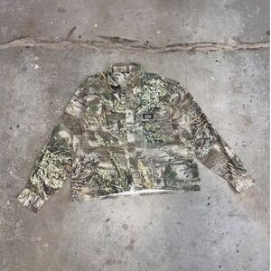 Spartan Outdoors Camouflage Long Sleeve Button Up Shirt Men's‎ Size Medium